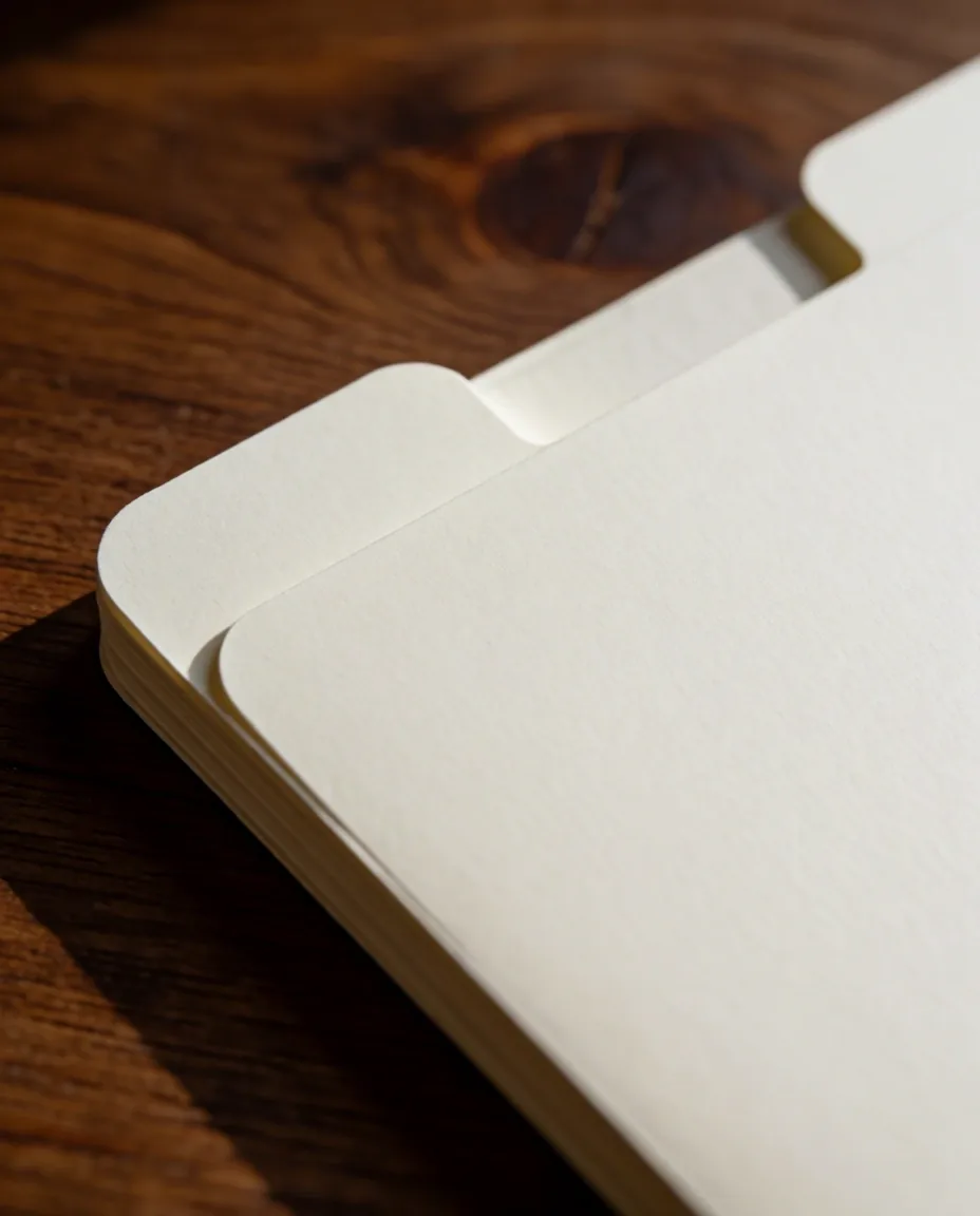 Textural study of light and workspace materials